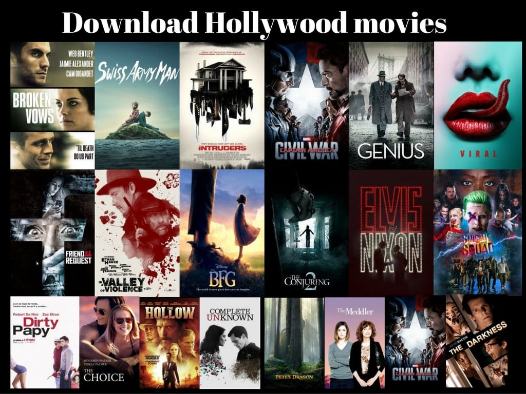 where to download hollywood movies for free